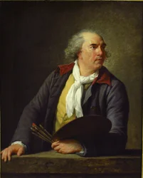 Portret van Hubert Robert (1733-1808), Franse schilder
